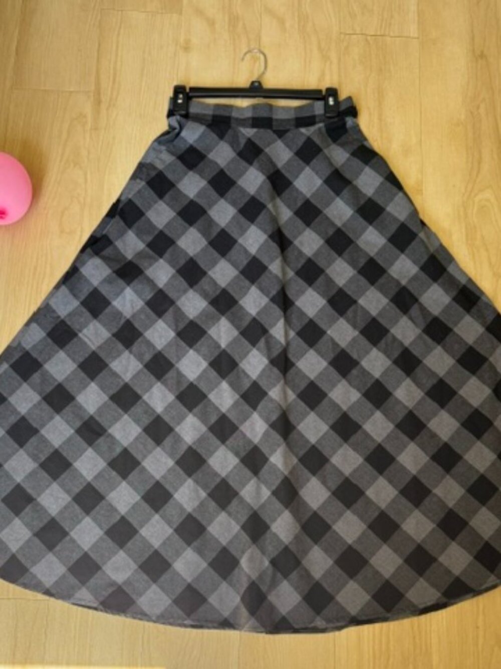 long flare skirt
